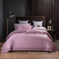 Einfarbige Bettwäsche-Sets aus Baumwolle im Hotelstil
